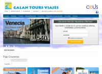 Sitio web de Viajes Galan Tours S.l.