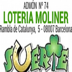 Lotería Moliner Admon. 74