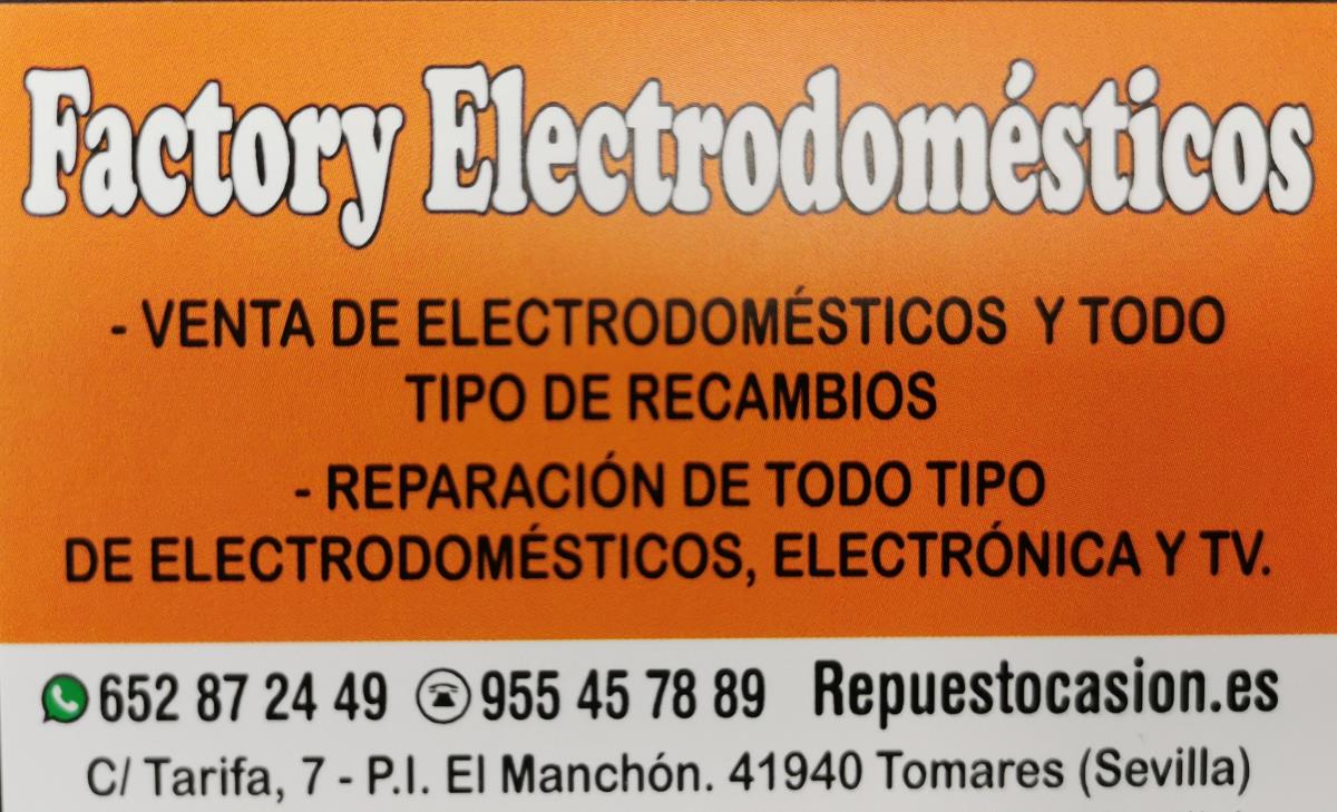 ▷ ELECTROCASIÓN ELECTRODOMESTICOS DE OCASIÓN TOMARES, Calle TARIFA (POL. IND. EL 7